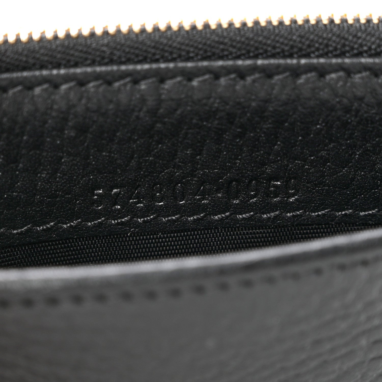 Gucci Dollar Calfskin GG Marmont Coin Case Card Holder Black 6 of 7