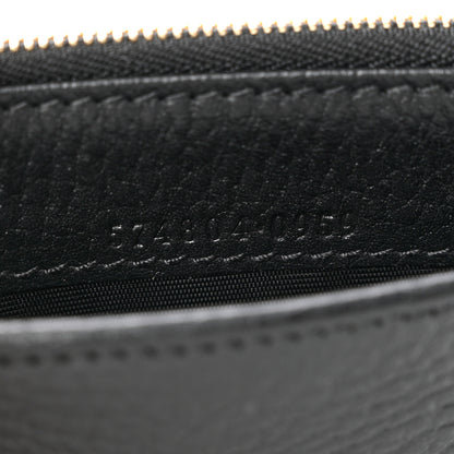 Gucci Dollar Calfskin GG Marmont Coin Case Card Holder Black 6 of 7