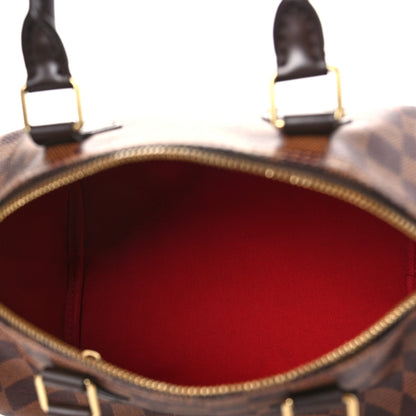 Louis Vuitton Damier Ebene Speedy Bandouliere 25 5 of 9