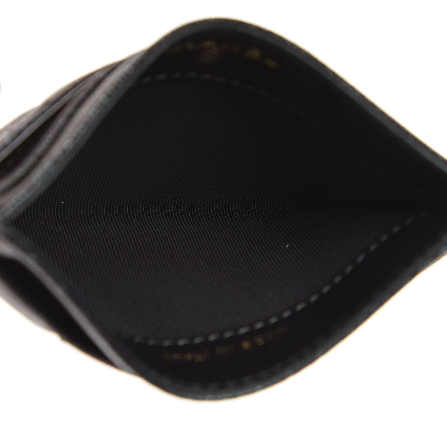 Chanel Iridescent Caviar Quilted Card Holder Black 5 of 9