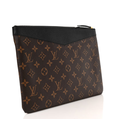 Louis Vuitton Monogram Daily Pouch Black 3 of 6