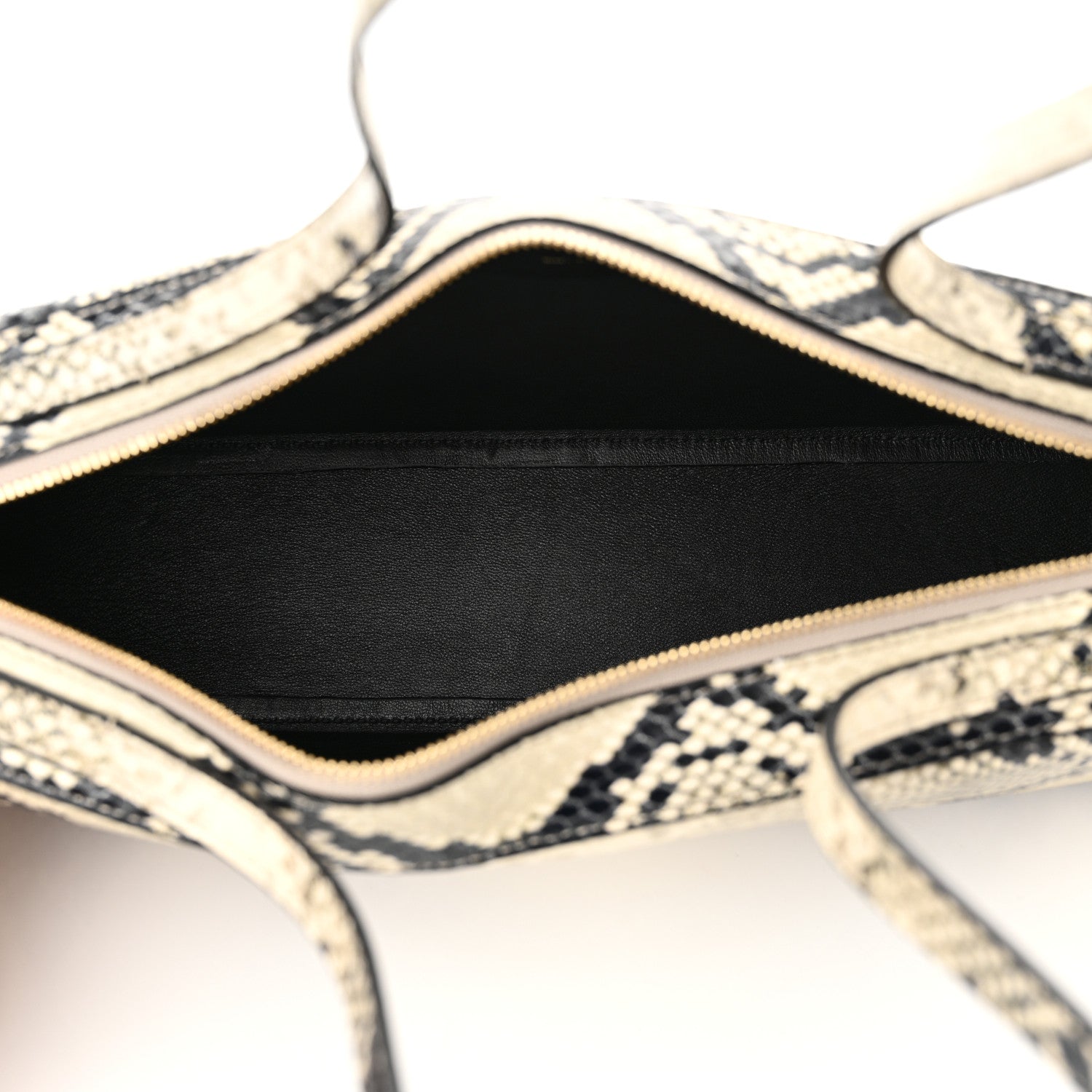 Khaite Calfskin Python Embossed Simona Shoulder Bag Natural 5 of 9