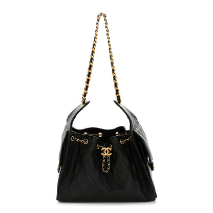 Chanel Caviar Quilted Small Chanel 25 Handbag Black 1 of 14