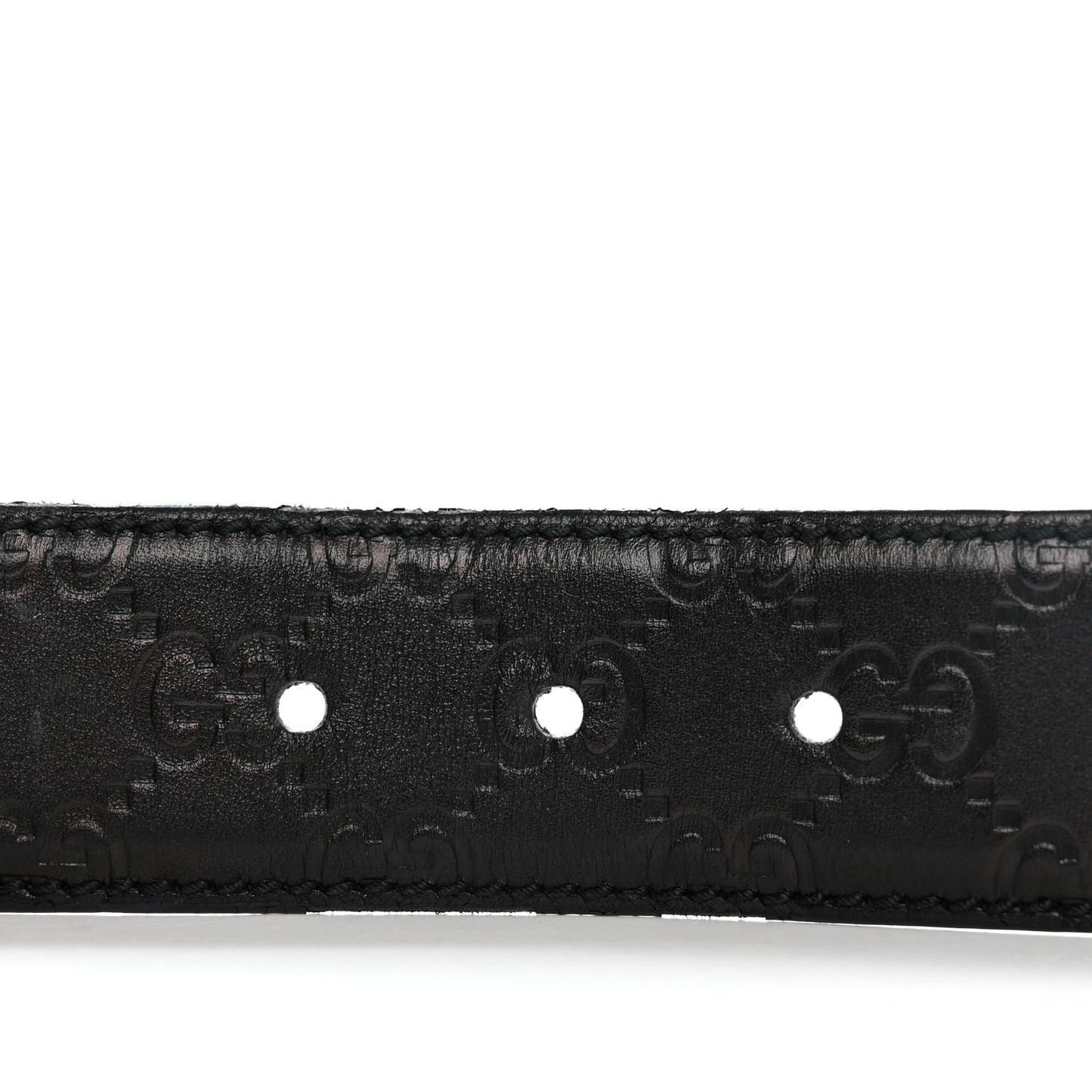 Guccissima Bamboo Belt 85 34 Black
