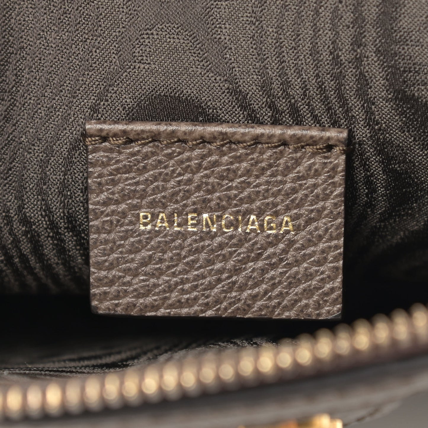 X BALENCIAGA BB Supreme Monogram Web Ophidia Wristlet Beige New Acero