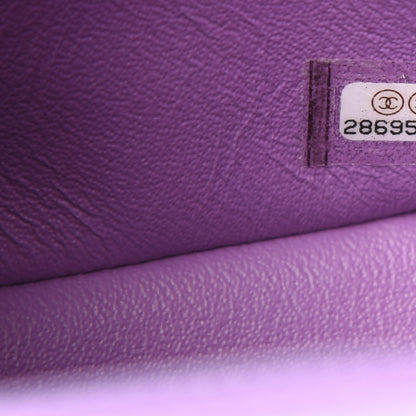 Chanel Lambskin Quilted Mini Rectangular Flap Purple 7 of 11