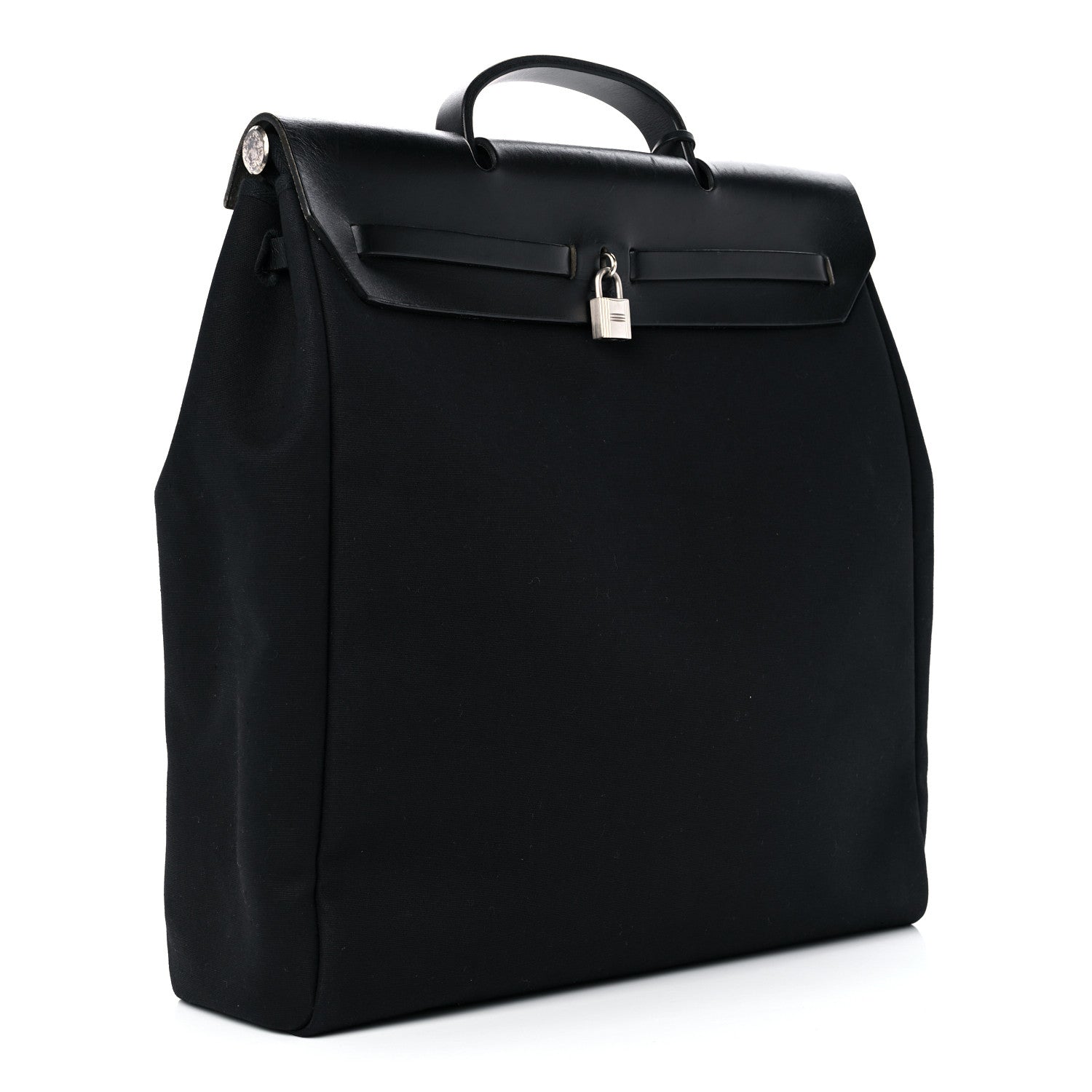 Hermes Toile Vache Calfskin Herbag 40 GM 4 of 22