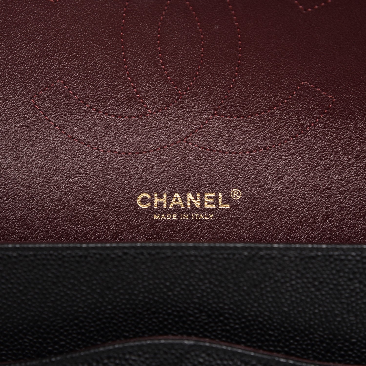 Chanel Caviar Quilted Jumbo Double Flap Black 6 of 8