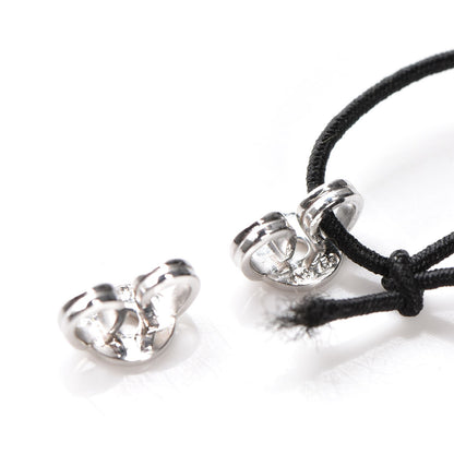 Gucci 18K White Gold GG Tissue Stud Earrings 3 of 8