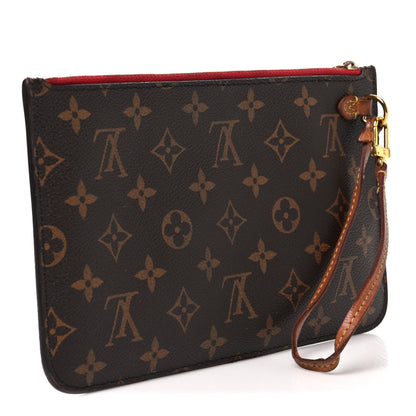 Louis Vuitton Monogram Neverfull MM GM Pochette Cherry 3 of 8