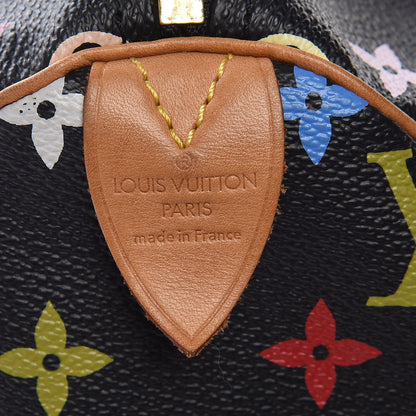 Louis Vuitton Monogram Multicolor Speedy 30 Black 8 of 14