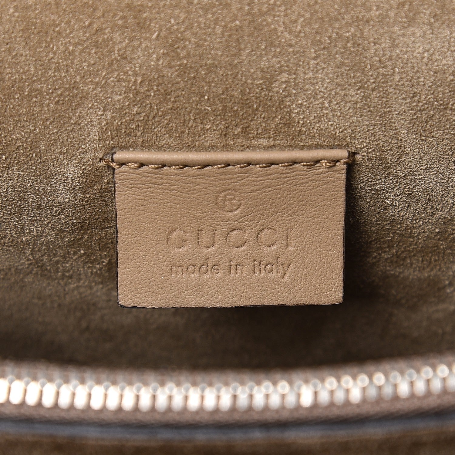 Gucci GG Supreme Monogram Small Dionysus Shoulder Bag Taupe 7 of 8