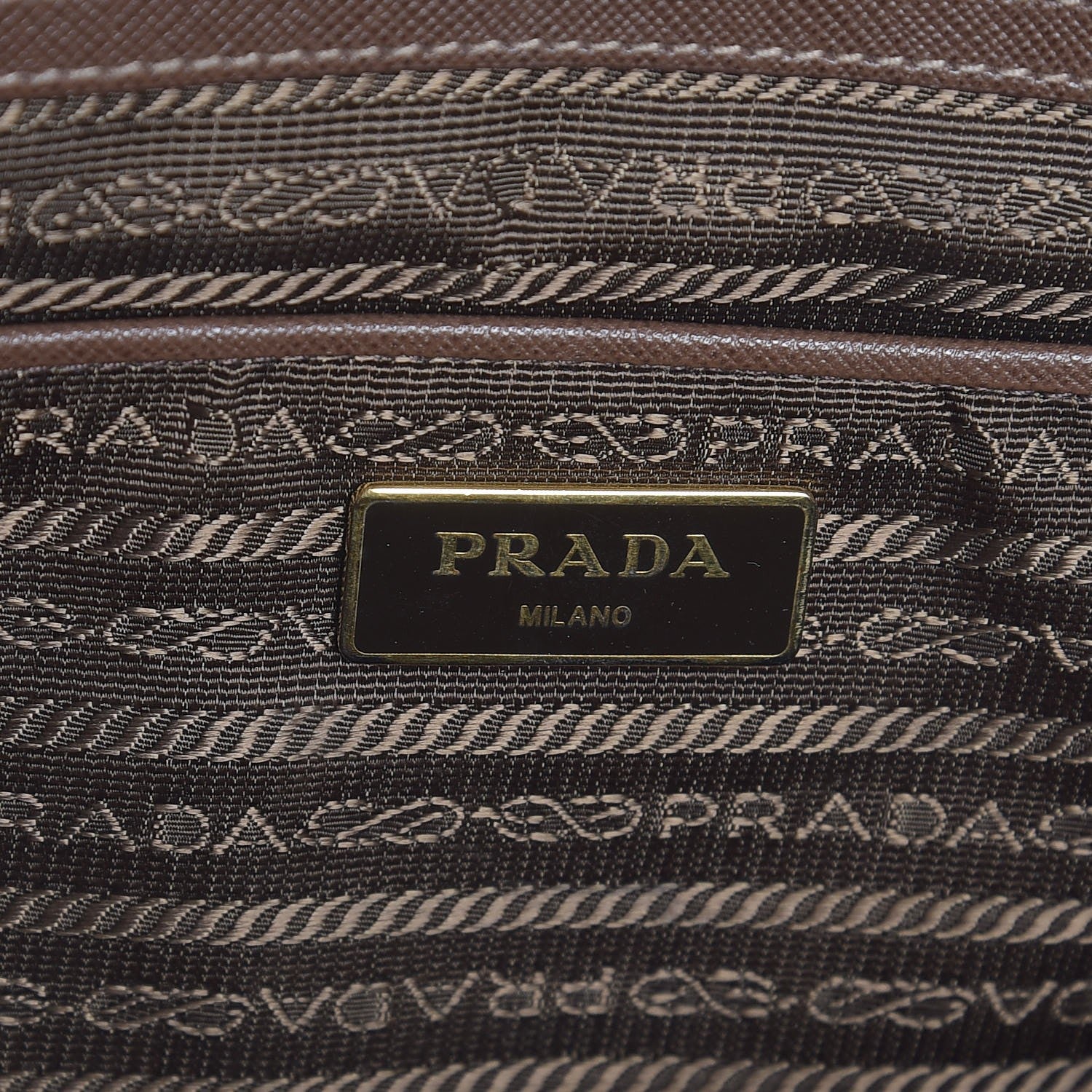 Prada Nylon Tessuto Saffiano Tote Corinto 7 of 8