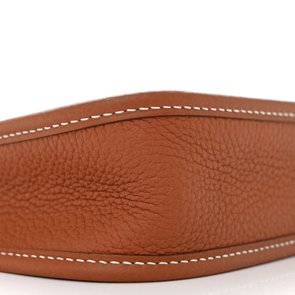 Hermes Taurillon Clemence Evelyne TPM Gold 9 of 10