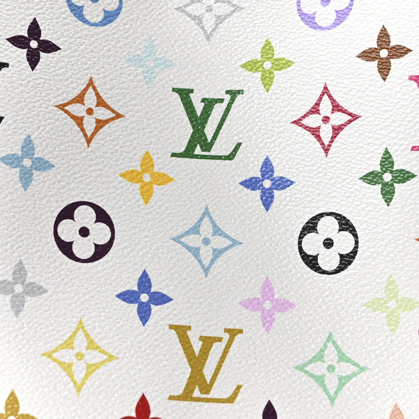LV X TM Monogram Multicolor All In BB White