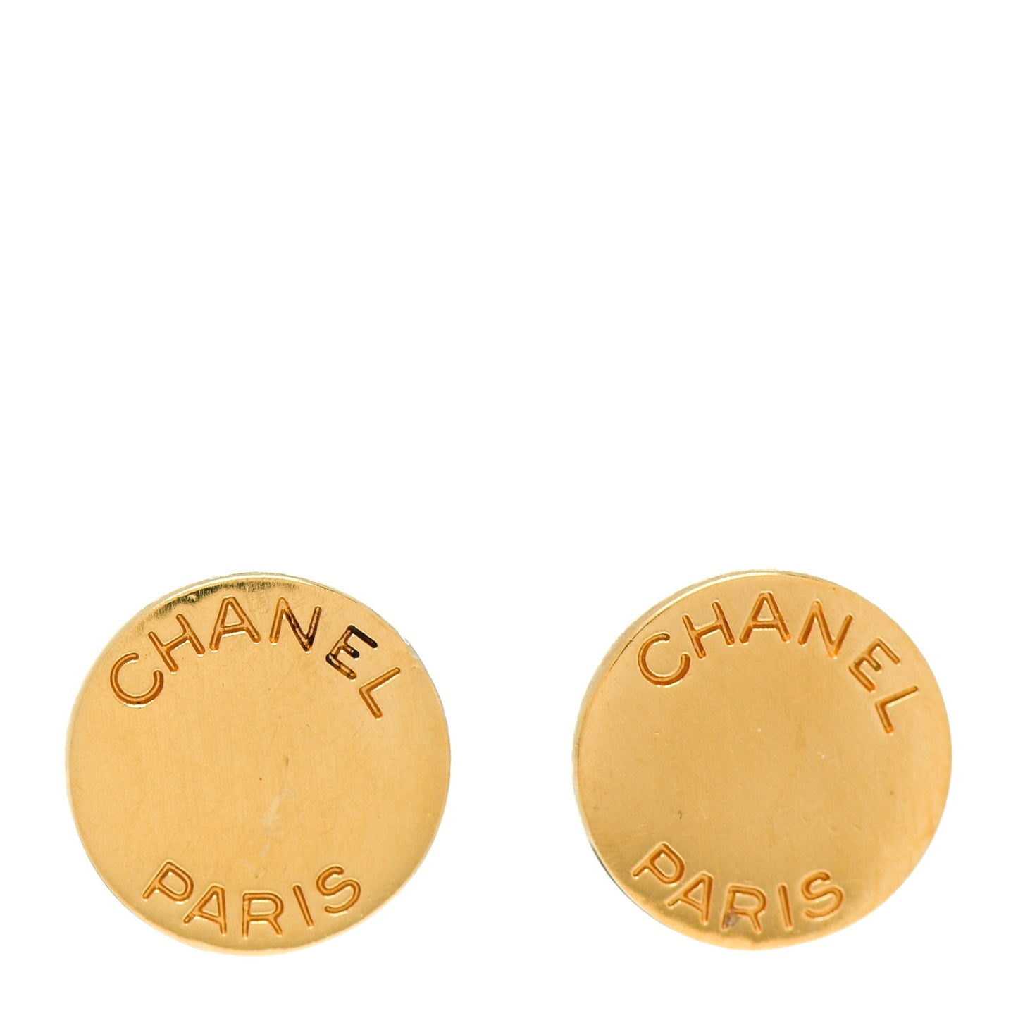 Round Earrings Gold
