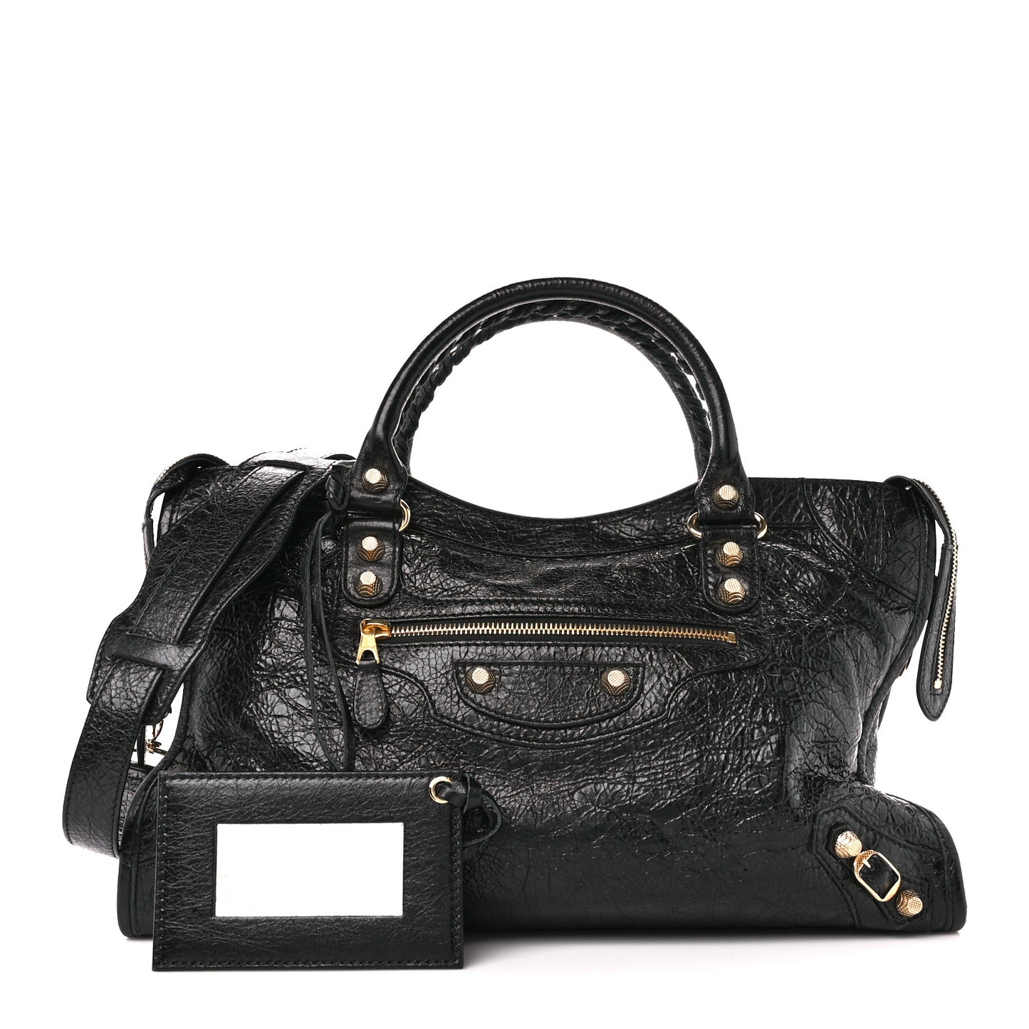 Agneau Giant 12 Gold Hardware City Black