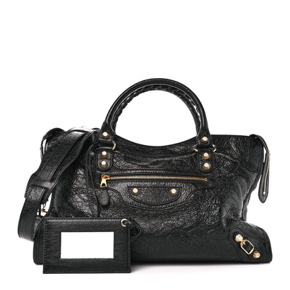 Balenciaga Agneau Giant 12 Gold Hardware City Black 1 of 11