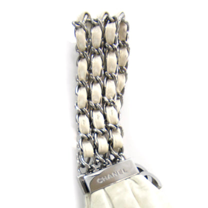 Chanel Lambskin Large Rock and Chain Hobo White 8 of 12