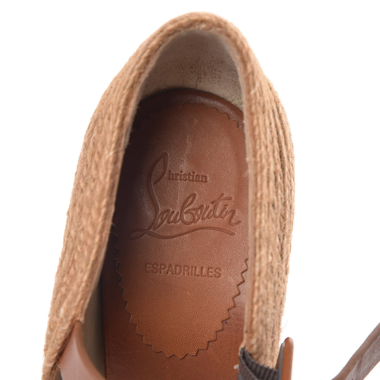 Praia 140 Platform Espadrilles 37 Tobacco