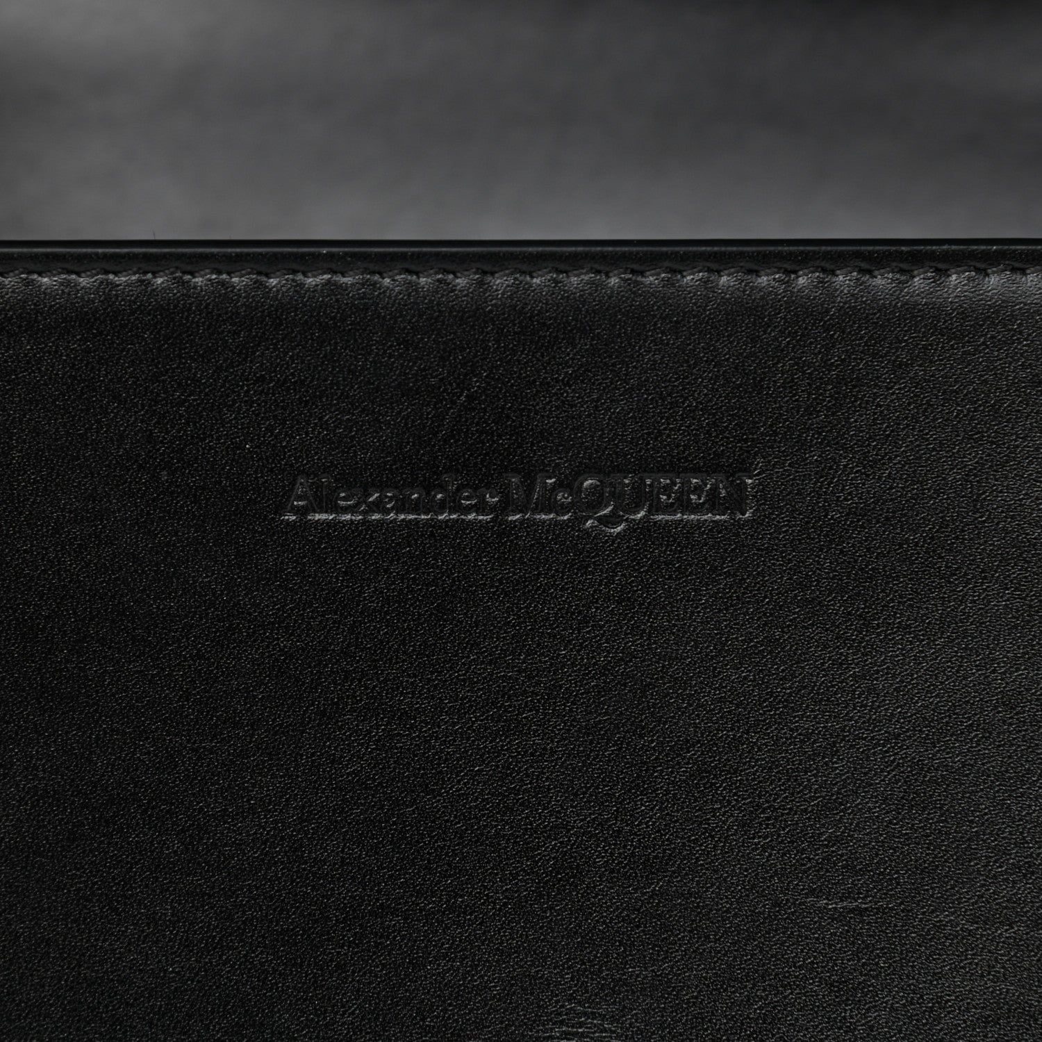 Alexander McQueen Calfskin Knuckle Shoulder Bag Black 5 of 9