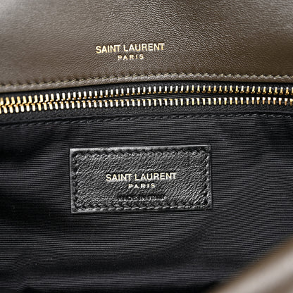 Saint Laurent Plunged Lambskin Calypso Light Musk 6 of 10