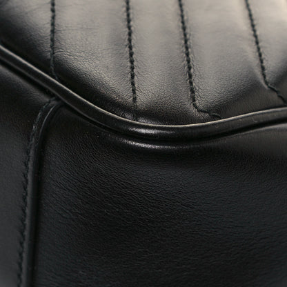 Gucci Calfskin Matelasse Small GG Marmont Shoulder Bag Black 12 of 13