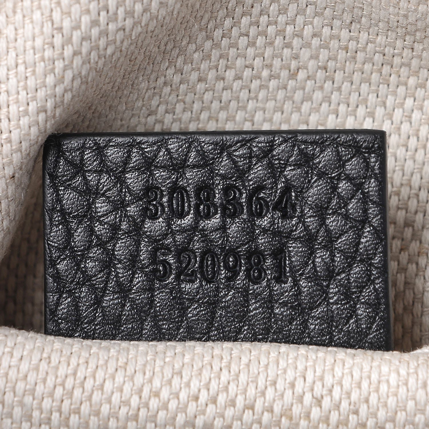 Gucci Pebbled Calfskin Small Soho Disco Bag Black 8 of 8