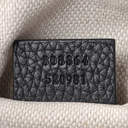 Gucci Pebbled Calfskin Small Soho Disco Bag Black 8 of 8