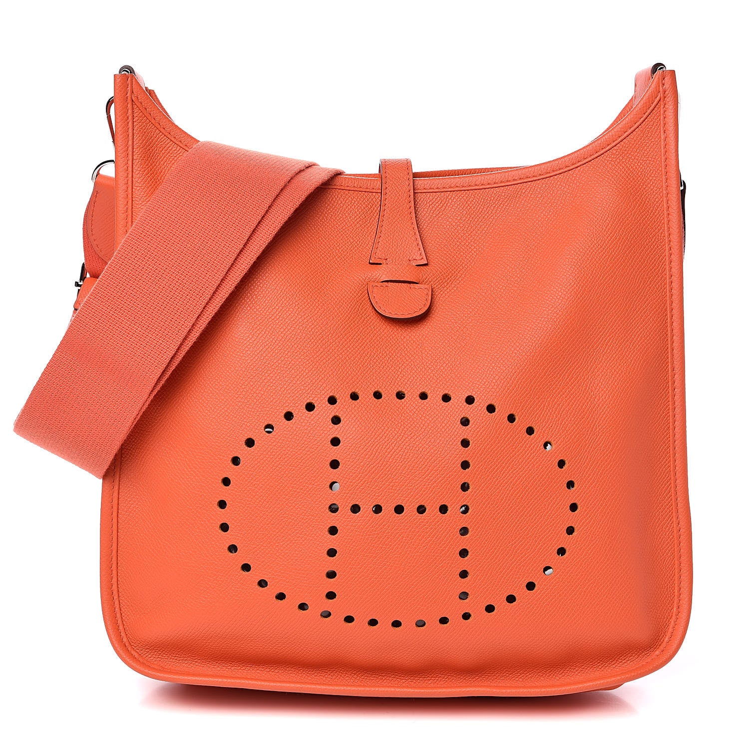 Hermes Epsom Evelyne III PM Orange Poppy 1 of 9