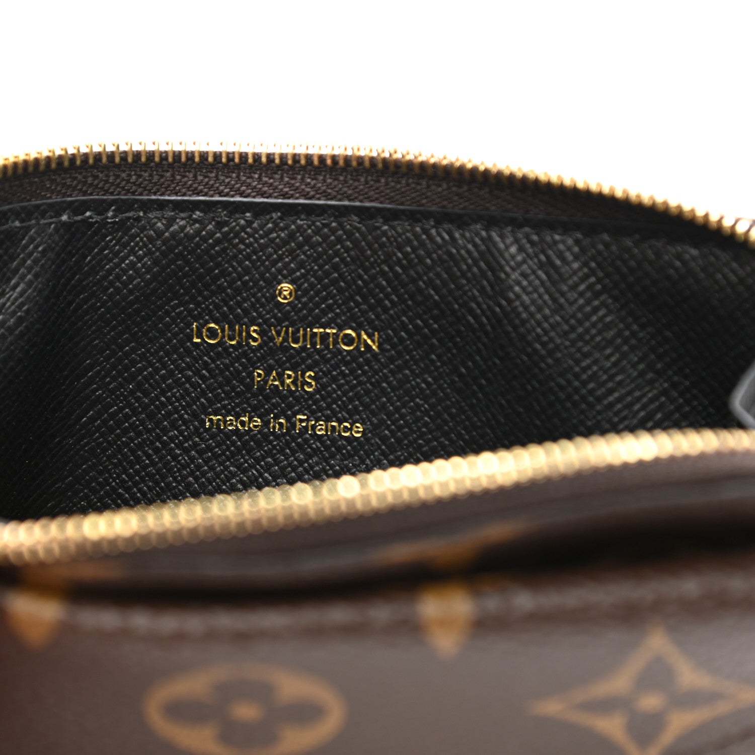 Louis Vuitton Monogram Recto Verso Card Holder Black 6 of 7