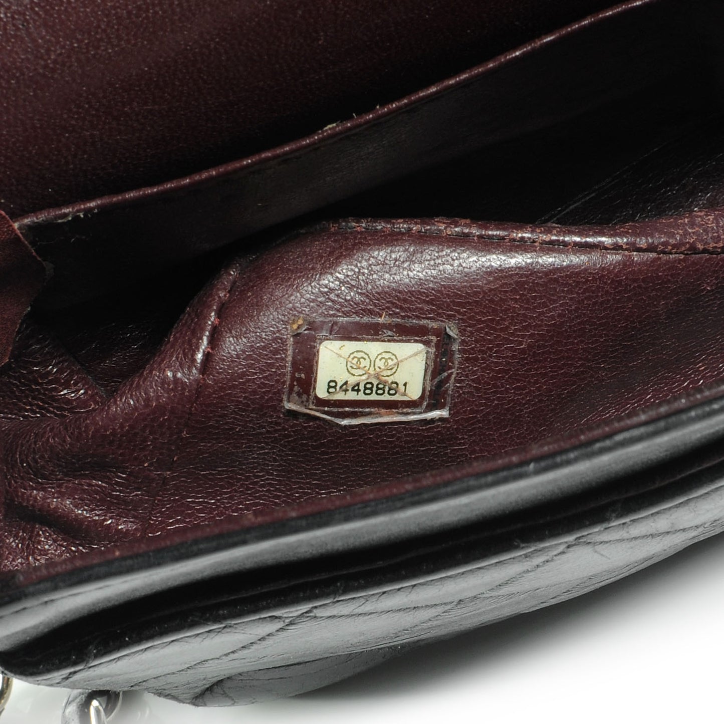 Lambskin Quilted Medium Double Flap Bag Black