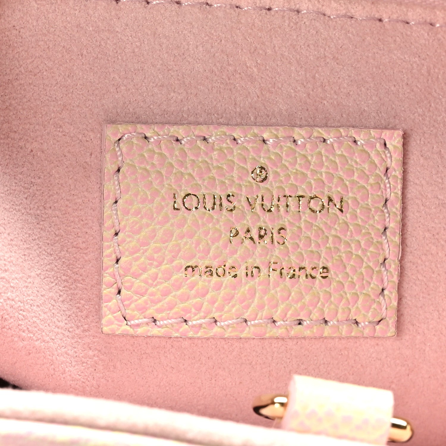 Louis Vuitton Empreinte Monogram Summer Stardust Onthego PM Pink 6 of 8