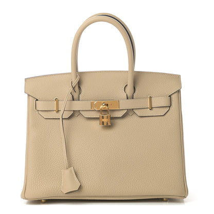 Hermes Togo Birkin 30 Trench 1 of 11