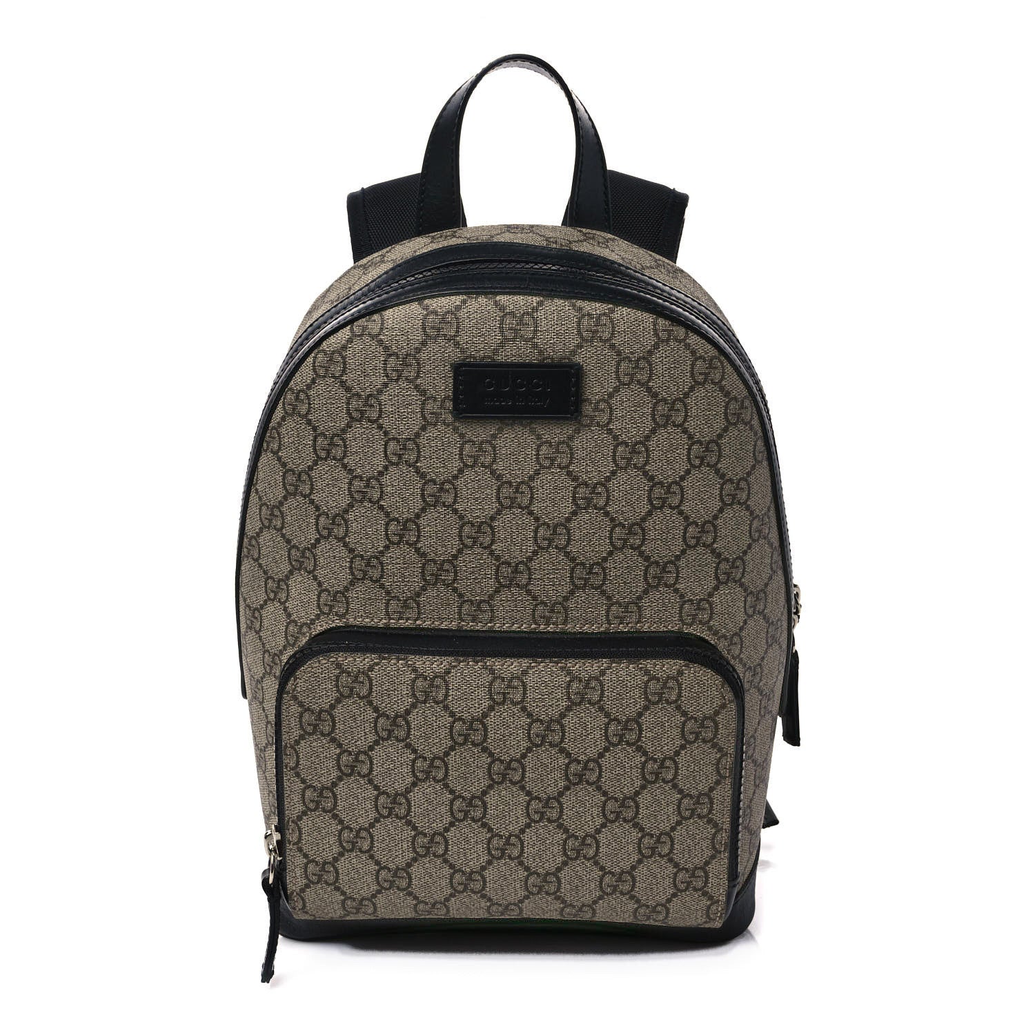 Gucci GG Supreme Monogram Small Eden Day Backpack Black 1 of 9