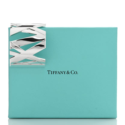 Tiffany Sterling Silver Wide Atlas Cuff Bracelet 4 of 4