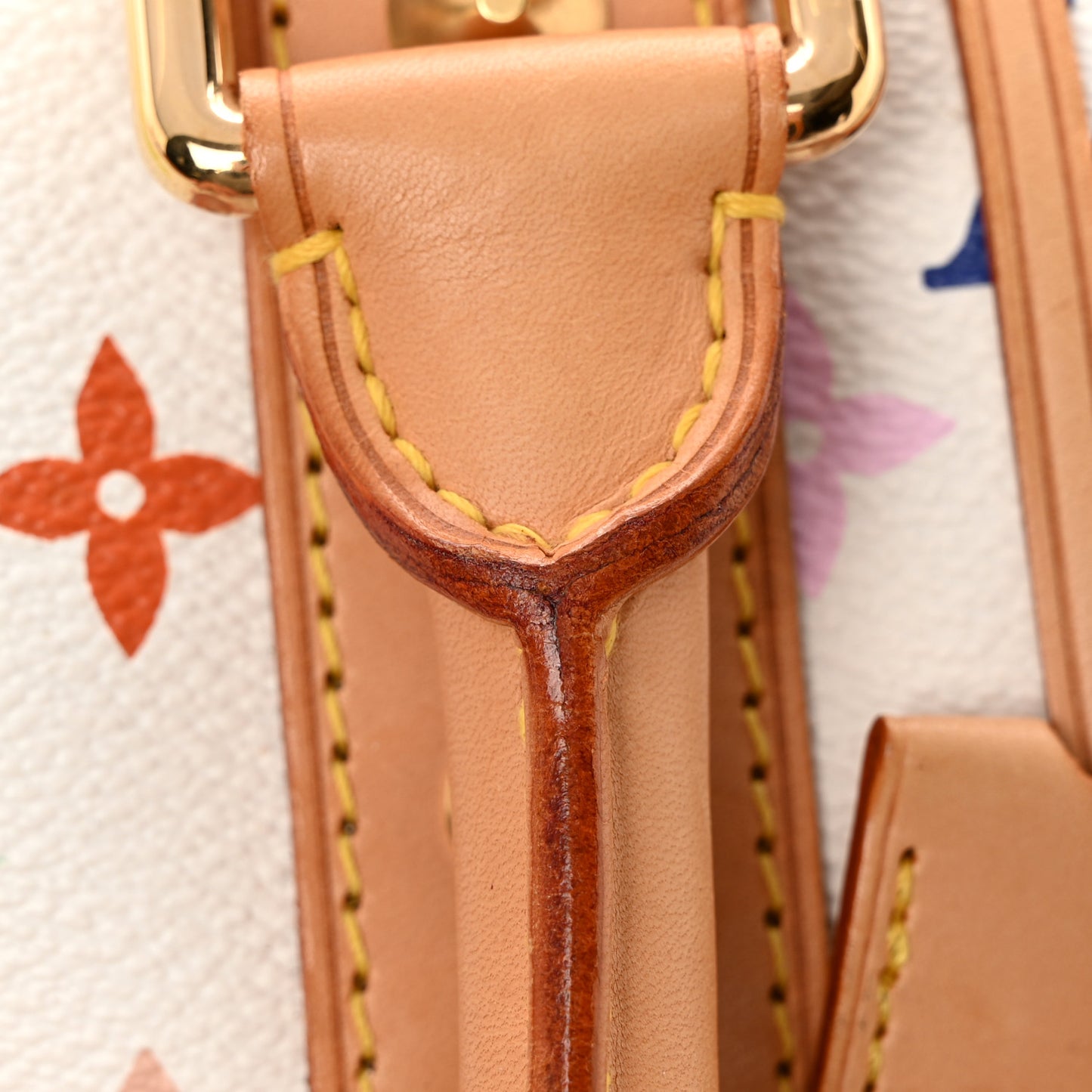 Monogram Multicolor Keepall 45 White