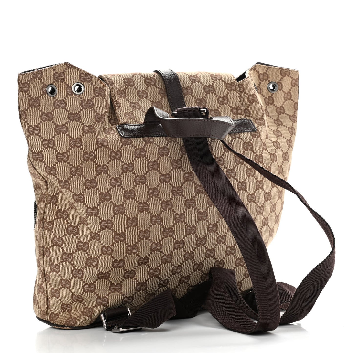 Monogram Backpack Dark Brown