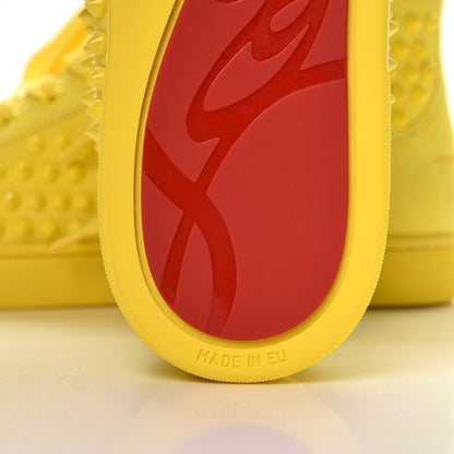Christian Louboutin Mens Suede Louis Spikes Flat Sneakers 39.5 Sun 9 of 12