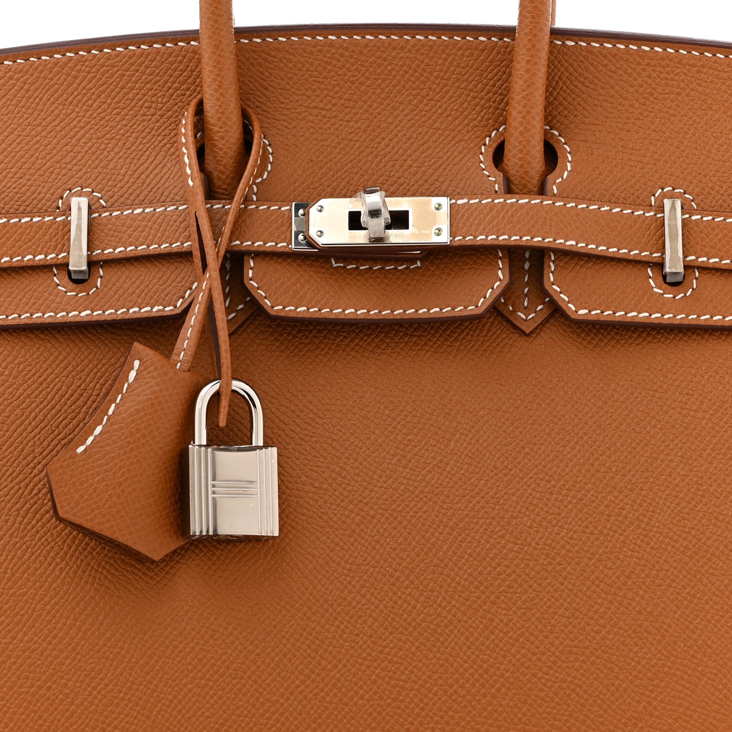 Hermes Epsom Birkin Sellier 25 Gold 8 of 10