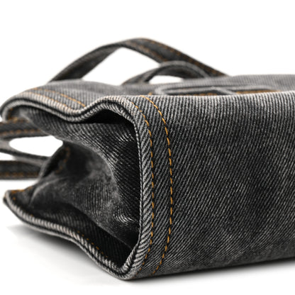 Telfar Denim Small Shopping Bag Black 9 of 10