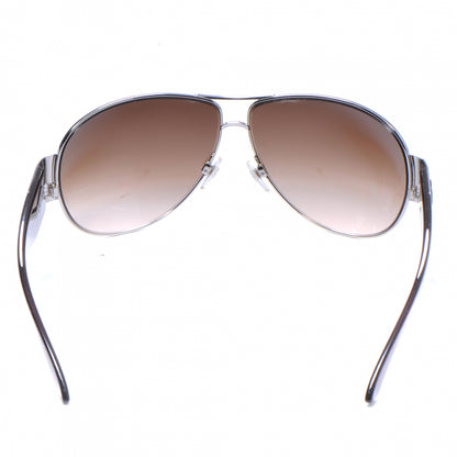 Chanel Aviator Sunglasses 4128 Burgundy 5 of 5