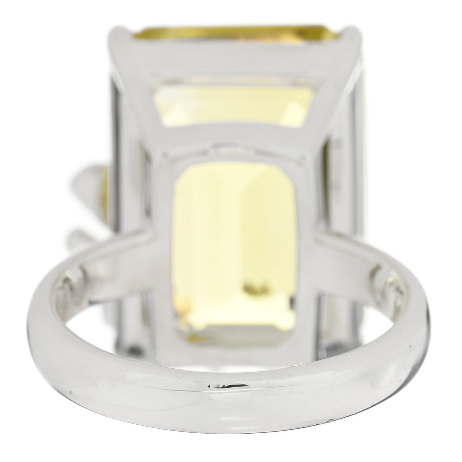 Tiffany Sterling Silver 18K Yellow Gold Citrine Return to Tiffany Love Bugs Bee Ring 52 6 3 of 4