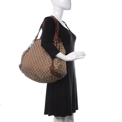 Gucci Monogram Oversized Pelham Dark Brown 2 of 17