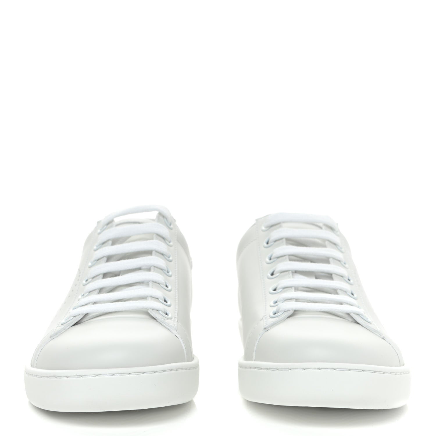 Gucci Calfskin Interlocking G Perforated Womens Ace Sneakers 36 White Hibiscus Red 2 of 11