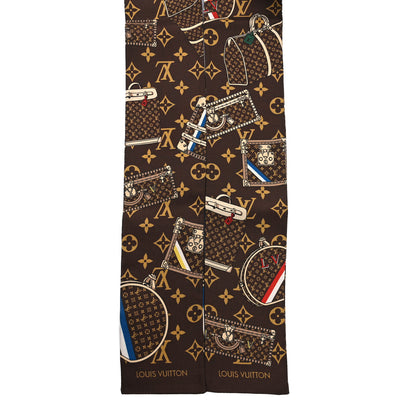 Louis Vuitton Silk Monogram Trunks Bandeau 2 of 3