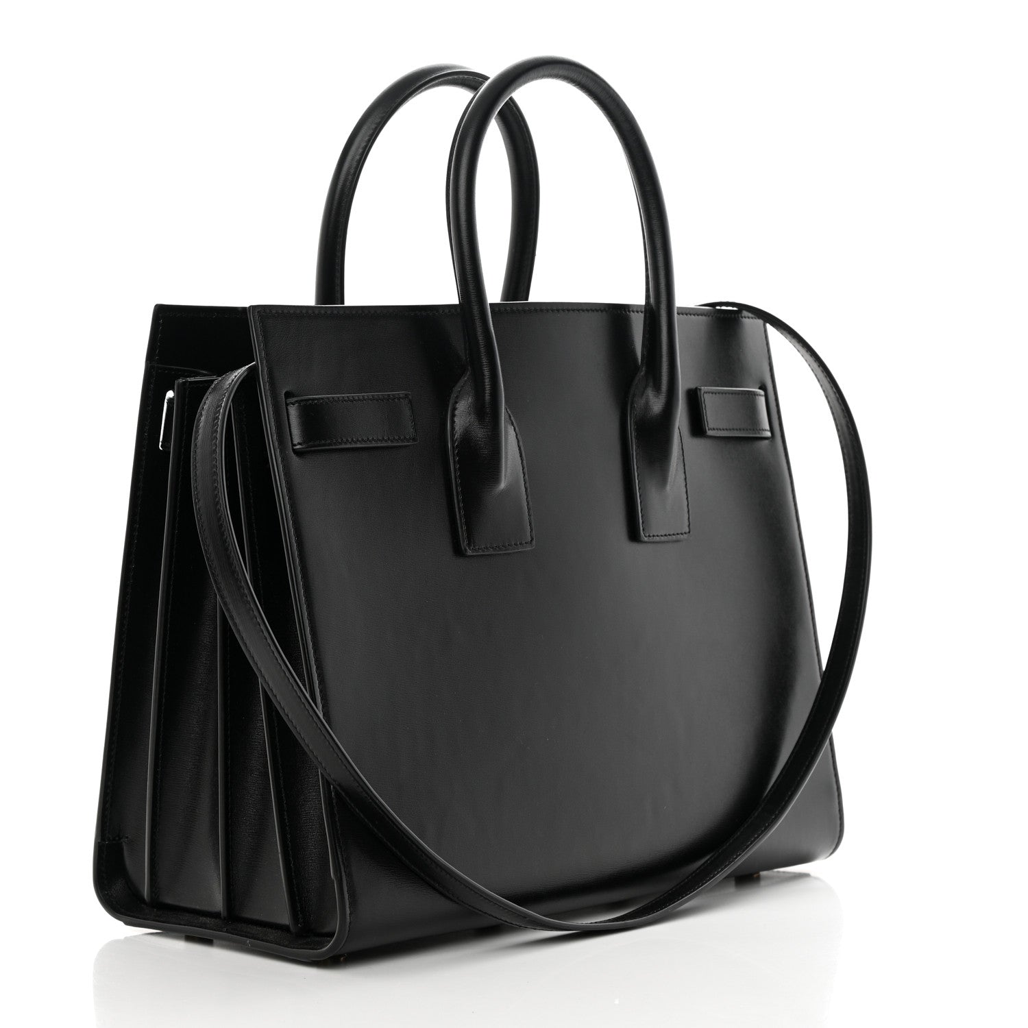 Saint Laurent Calfskin Small Sac De Jour Black 3 of 15