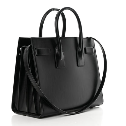 Saint Laurent Calfskin Small Sac De Jour Black 3 of 15