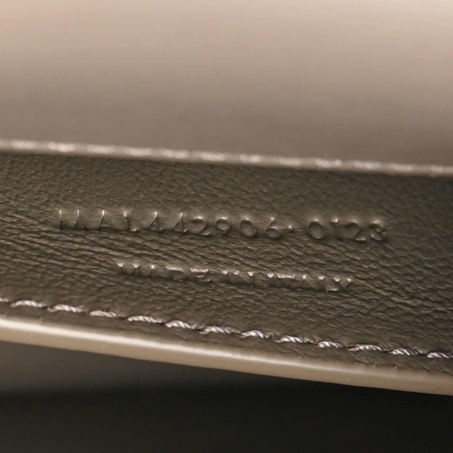Saint Laurent Calfskin Medium Monogram Sunset Greyish Brown 7 of 13
