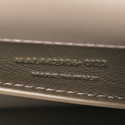 Saint Laurent Calfskin Medium Monogram Sunset Greyish Brown 7 of 13